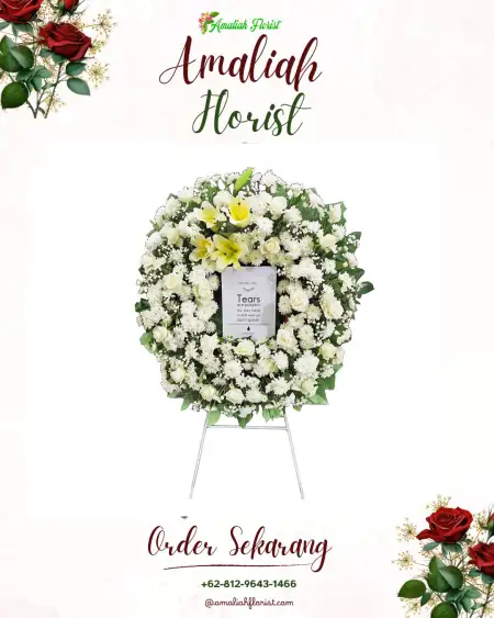 Krans Bunga Duka Pekandangan Jaya